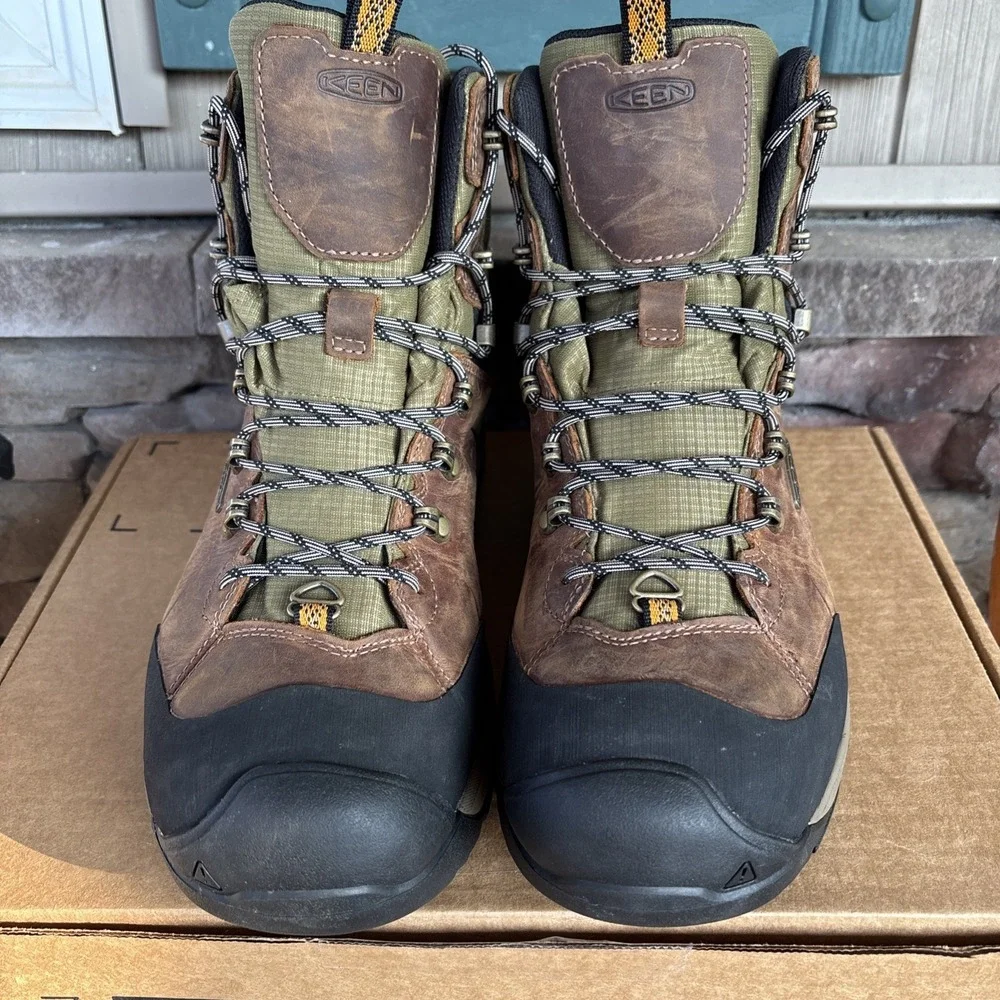KEEN Men's Revel 4 Mid Height Polar Insulated Waterproof Snow Boots Size 12 M